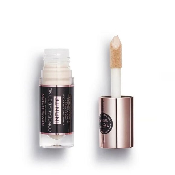 Revolution | C0.1 | Conceal & Define Infinite Longwear Concealer Niacinamide - Picture 1 of 7